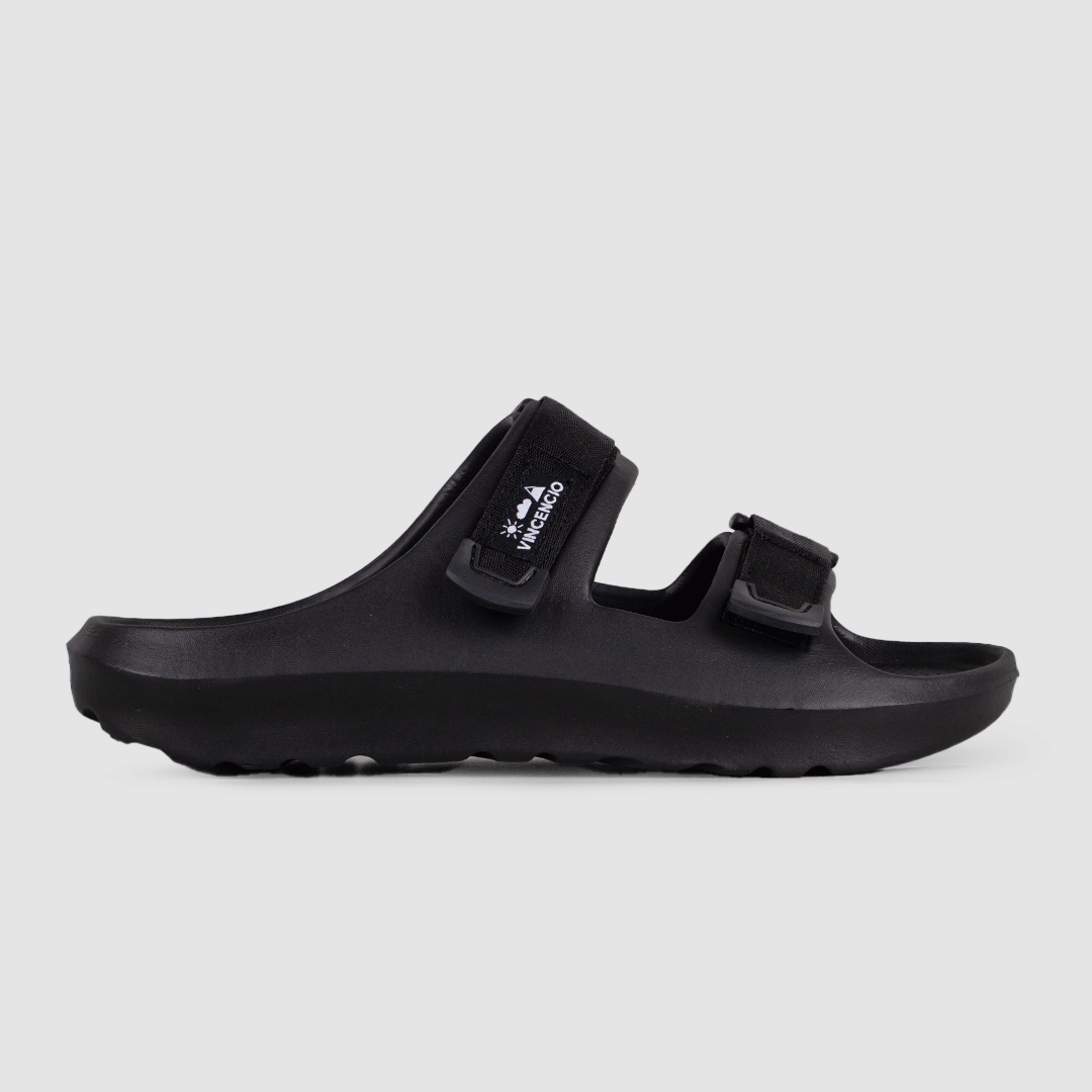 DRAZEL SLIDES - JET BLACK