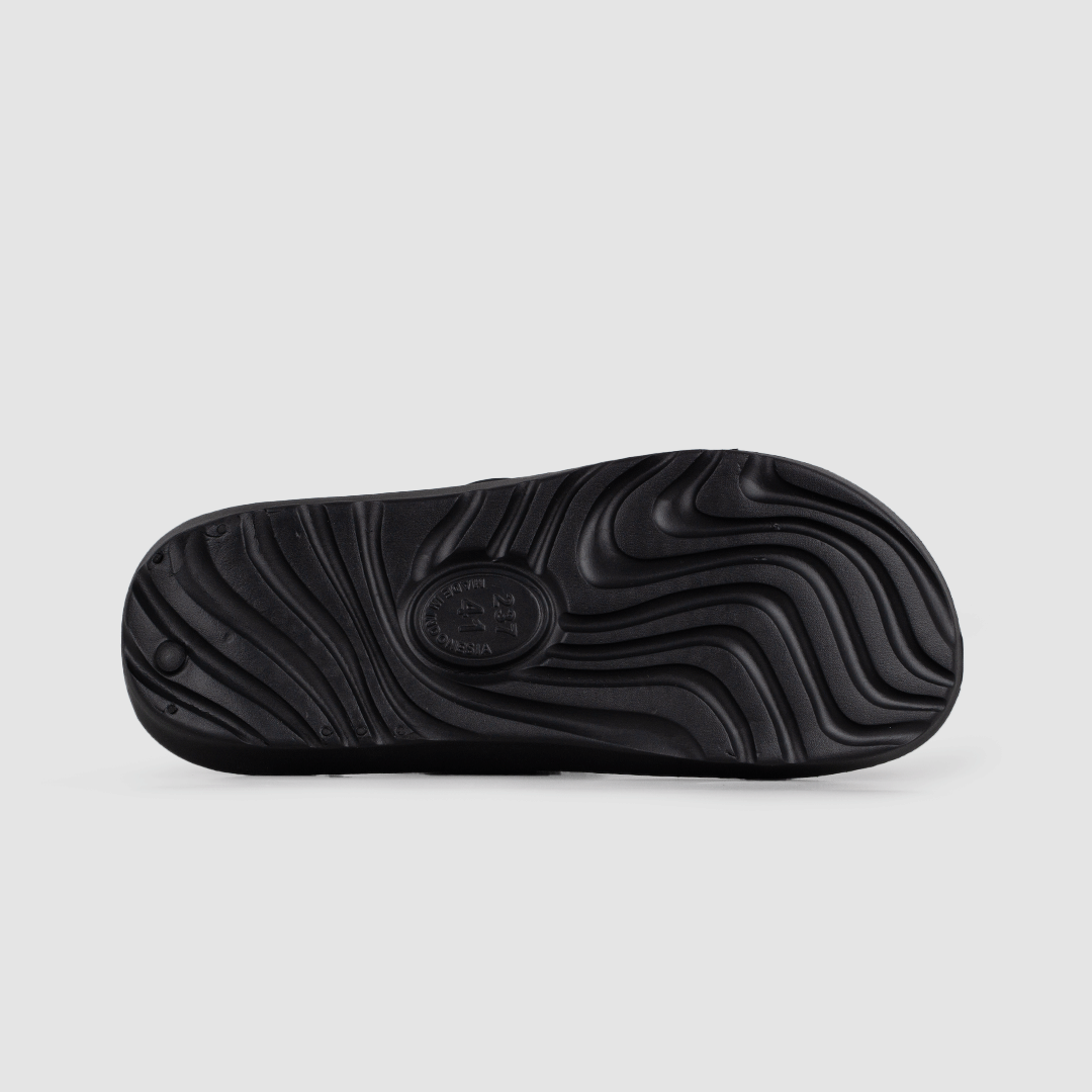 DRAZEL SLIDES - JET BLACK