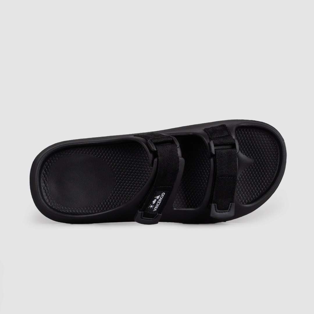 DRAZEL SLIDES - JET BLACK
