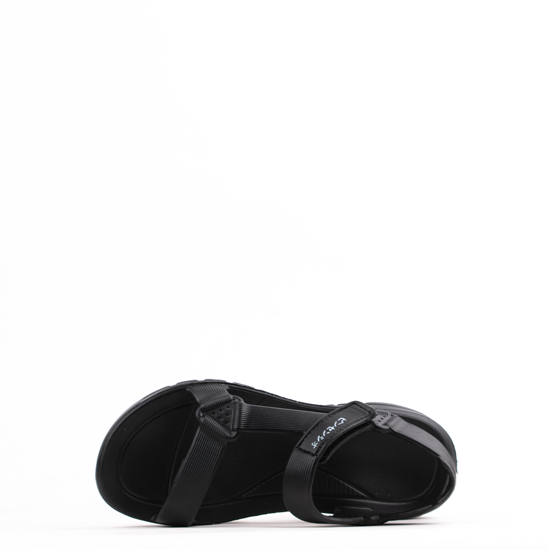 Ryuzaki Sandals - Jet Black - VINCENCIO