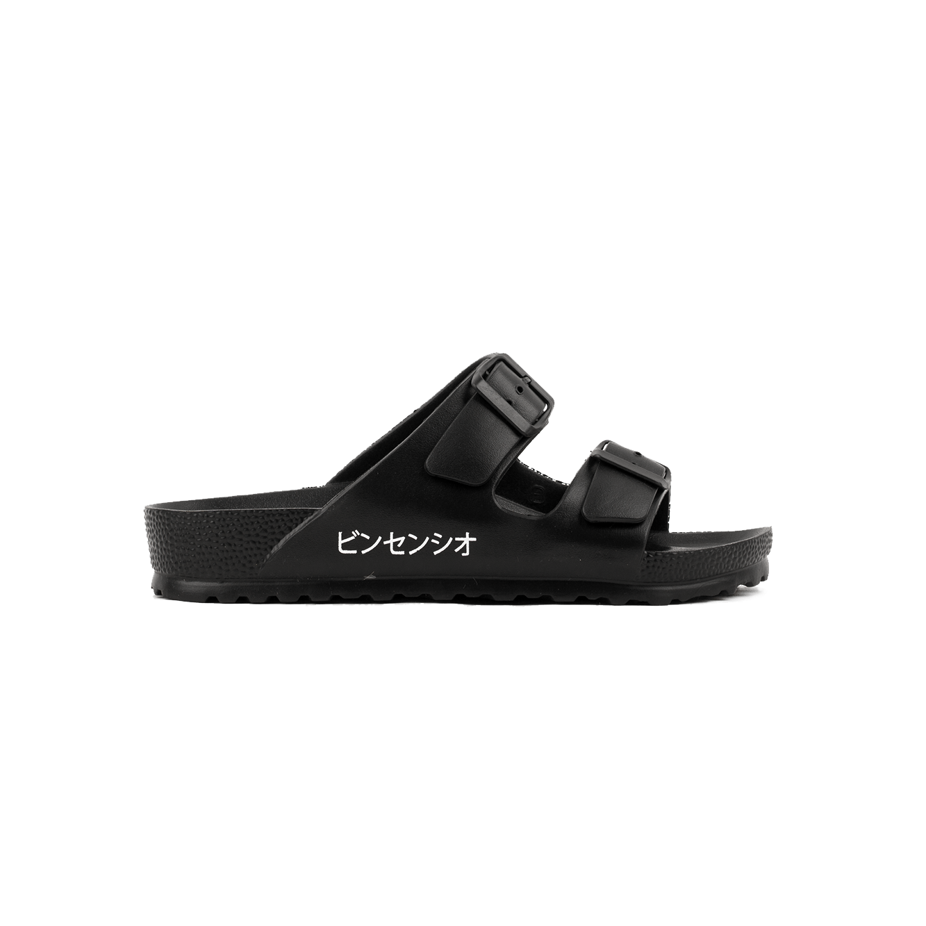 Hachiman Sandals - Jet Black - VINCENCIO